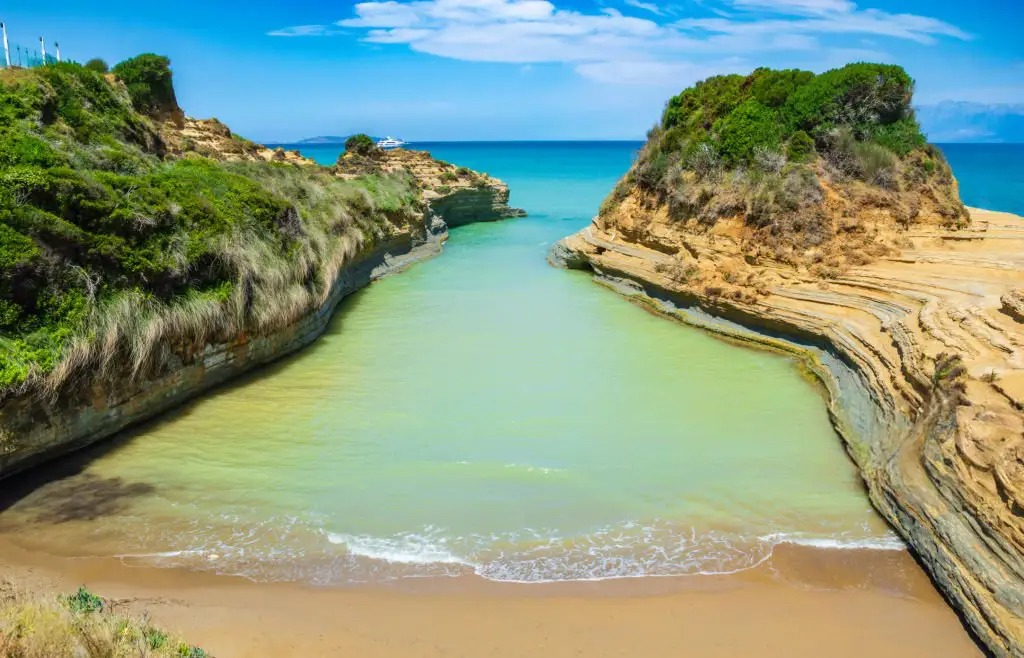 canal d_amour Beach in Corfu